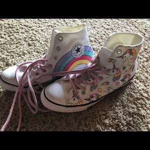 Unicorn Converse High-tops